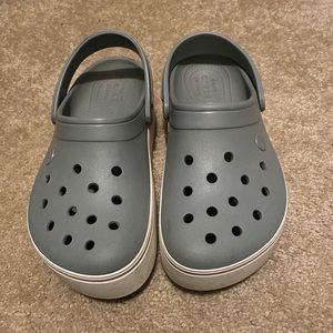 Crocs Platforms Size 7